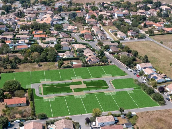Terrain en lotissement 453 m²