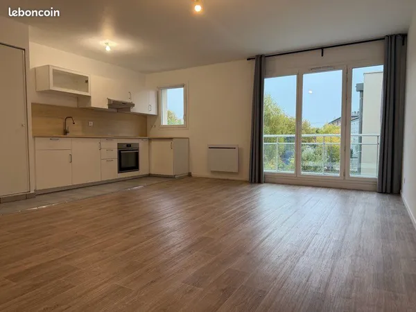 Appartement T3 62m2 performant (DPE C) avec balcon et garage fermé