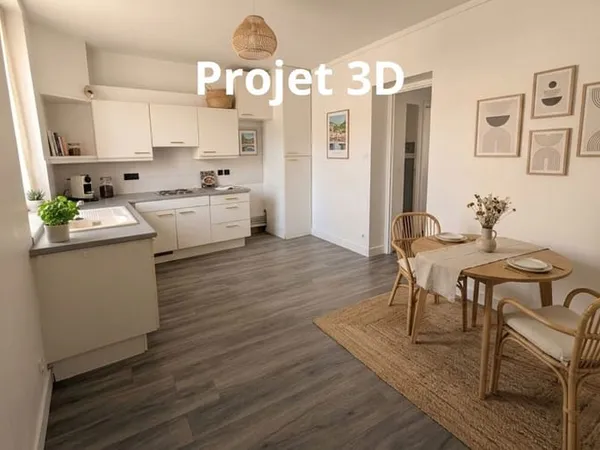 Appartement 2 pièces 40 m²