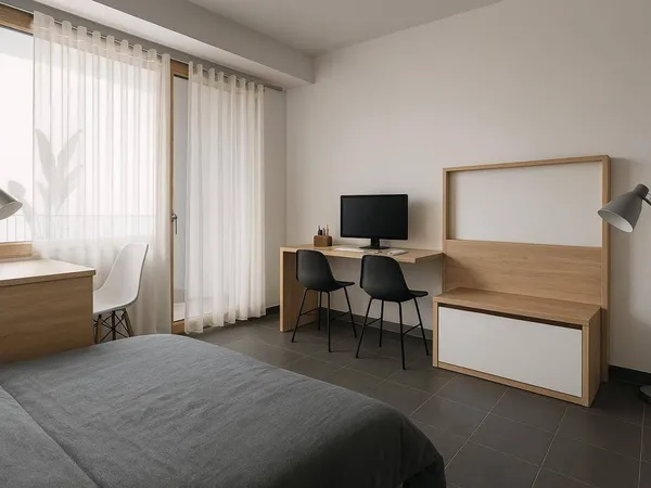 Studio 1 pièce 21 m²
