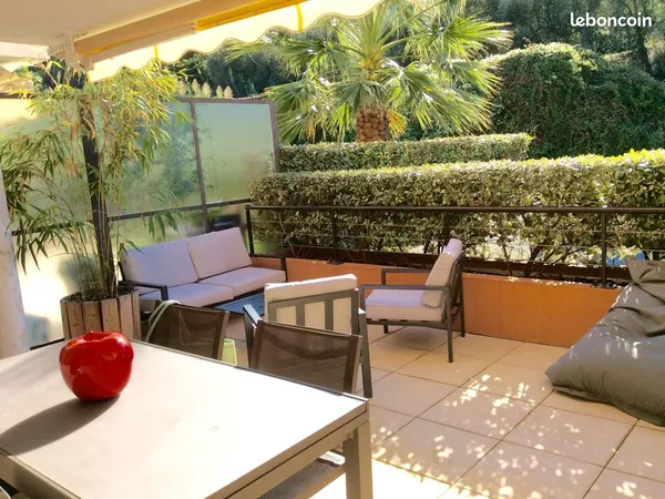 Loc meublée 3P avec terrasse et garage