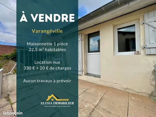 Maison 1 pièce 23 m²