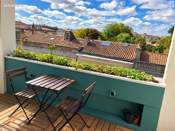 Loft avec balcon