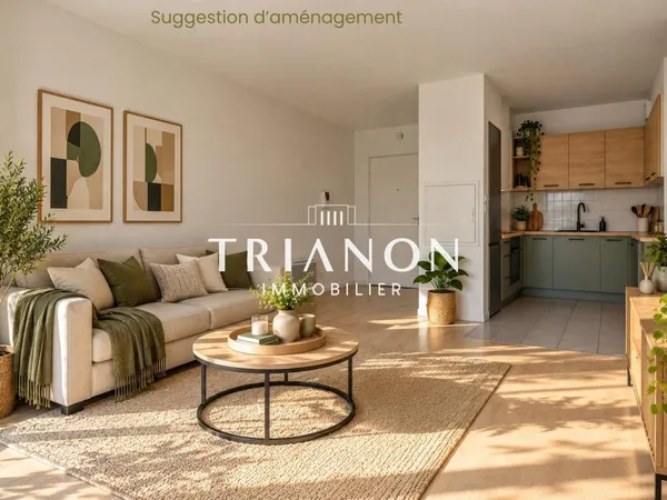 Carrières sous Poissy T2 de 38 m²– Résidence avec piscine