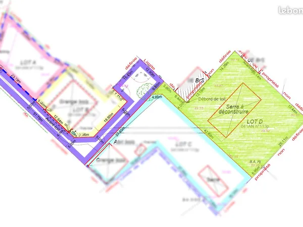 Terrain 1255 m² Belin-Béliet