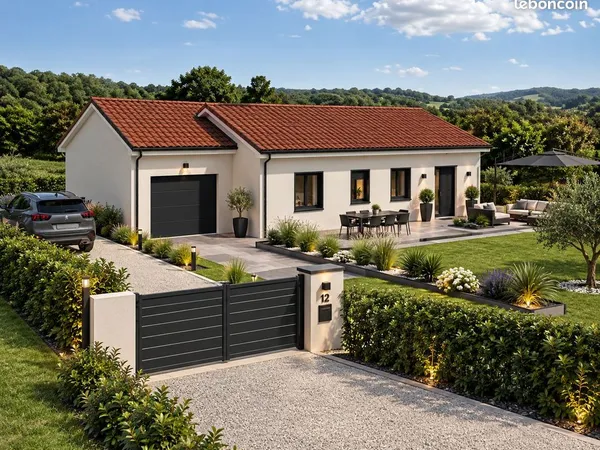 Projet de construction d'une maison 86 m² avec terrain à ANNEYRON (26)