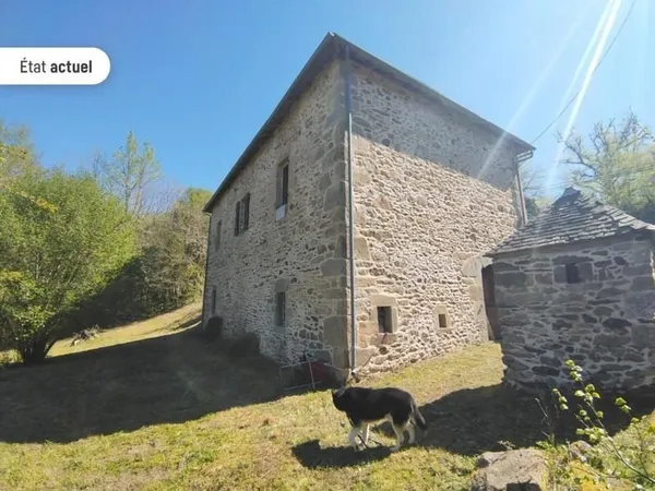 Maison en pierre de 3 pièces principales