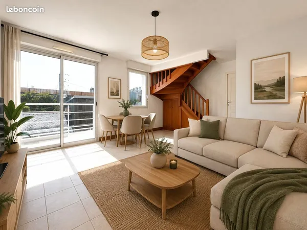 Appartement 3 pièces 59 m²