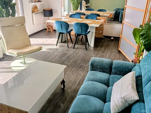 Montpellier grand appartement T6 lumineux au calme, vue panoramique