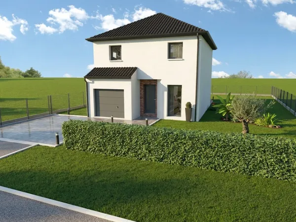 Terrain + maison 91 m²