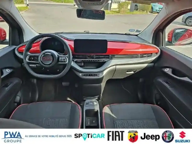 Fiat 500 e 95ch (red) — photo 8
