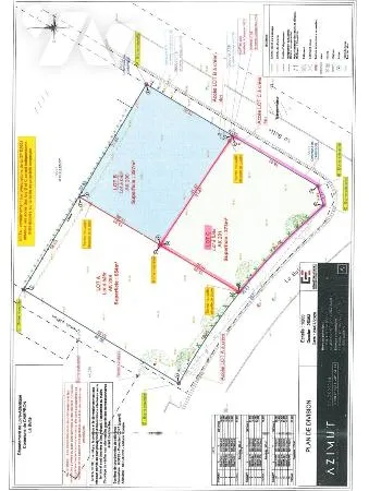 Terrain 373 m²