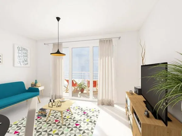 Appartement 3 pièces 65 m²