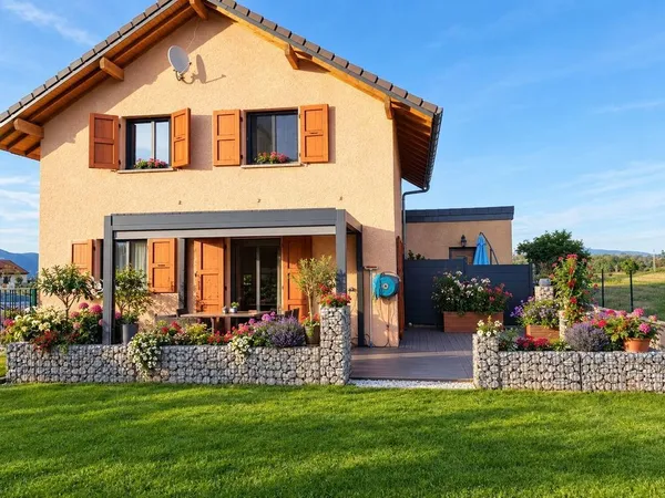 Maison familiale de 130m2 avec vue Mont Blanc