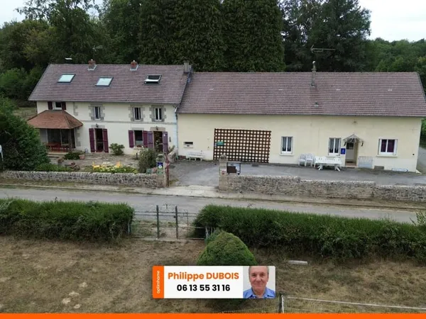 COUP DE COEUR DE CETTE FERME AUBERGE IMPLANTEE SUR 21 HECTARES, SECTEUR AMBAZAC 87