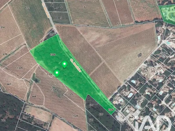 Terrain en individuel 25105 m²