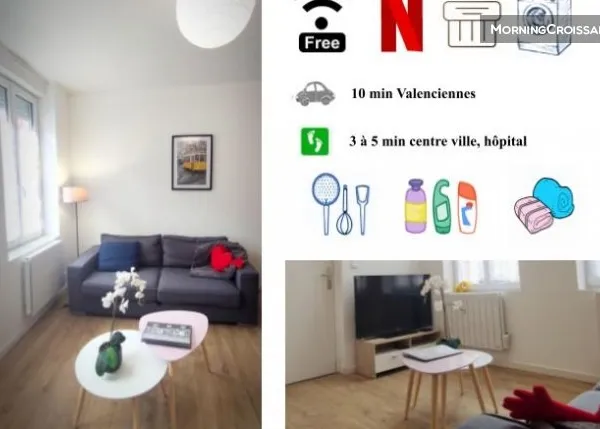 2 pièces agréable et fonctionnel