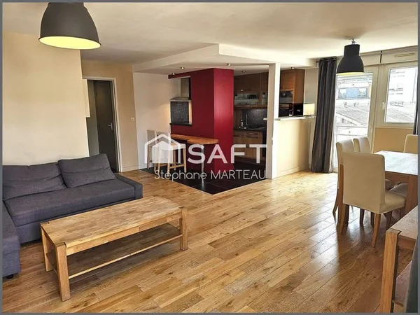 Appartement 3 pièces 66 m²