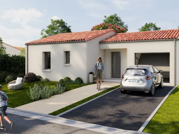 Terrain + maison 87 m²