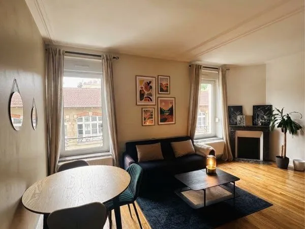Superbe appartement 2 pièces 60 m² avec grand jardin arboré - Centre de Nancy