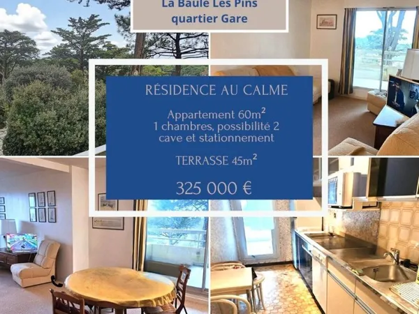 Appartement 3 pièces 60 m²