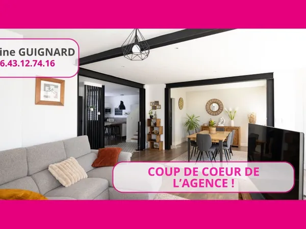 Maison de charme entièrement rénovée 137m²