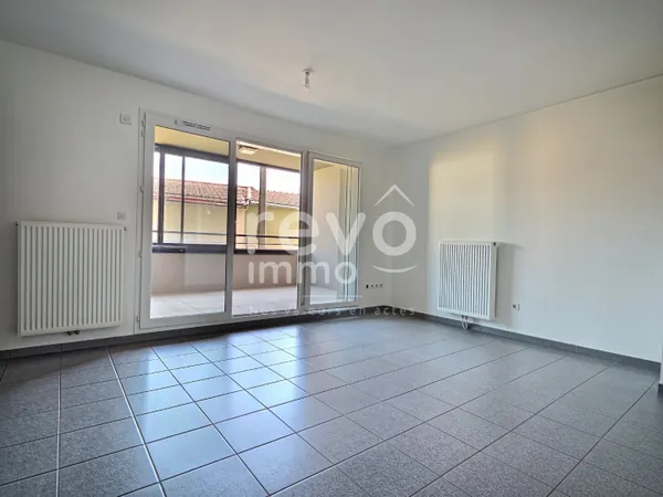 Appartement T2 de 41m2 avec loggia et balcon