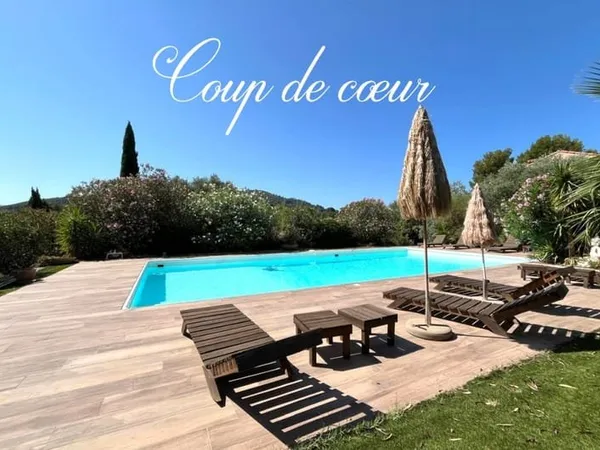 La Cadière d'Azur, villa avec piscine de 4 chambres + dépendance