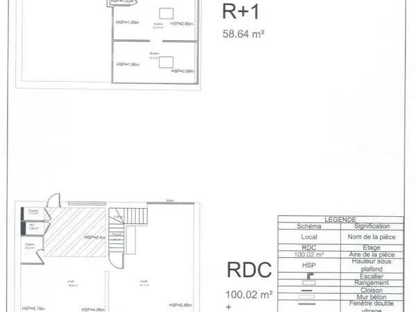 Local d'activité 155 m²