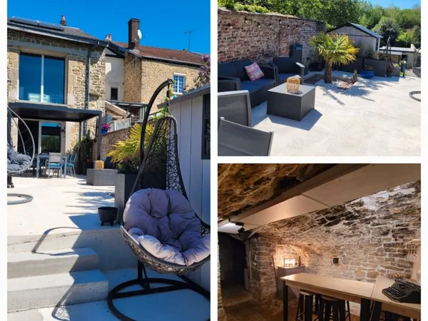 Maison mitoyenne rénovée