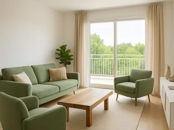 Appartement 3 pièces 64 m²