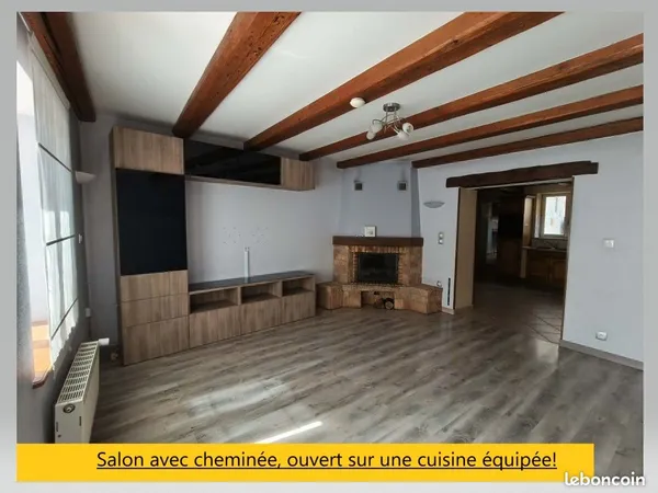 ABRESCHVILLER maison de 126m² avec 3 terrasses et jardin