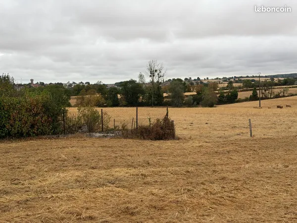 Terrain 1200 m² Bourbon-Lancy