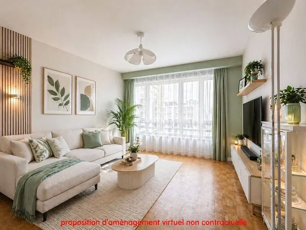 Appartement 3 pièces 66 m²