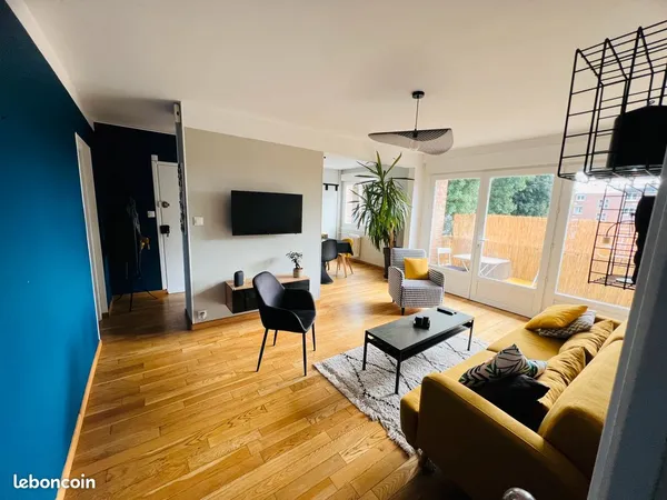 À vendre - Appartement T3 de 68 m² avec balcon et parking sécurisé - Lille Saint-Maurice Pellevoisin