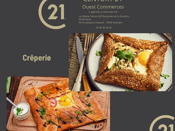 Fonds de commerce restaurant Morlaix