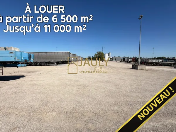 Terrain charges lourdes 6500 m² à 11 000 m²