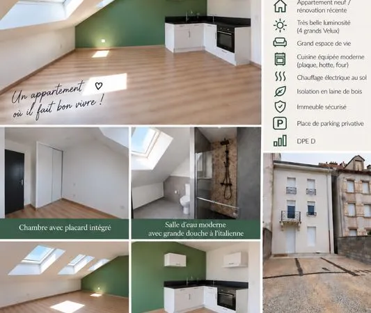 Appartement T2 neuf