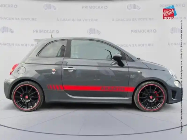 Abarth 500 1.4 turbo t-jet 165ch 695 xsr yamaha tpano sieges cuir gps — photo 4