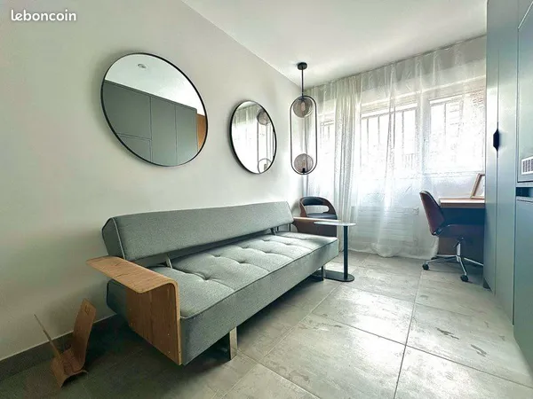 Studio meublé 18 m² charges comprises - Annemasse centre - Tram 17