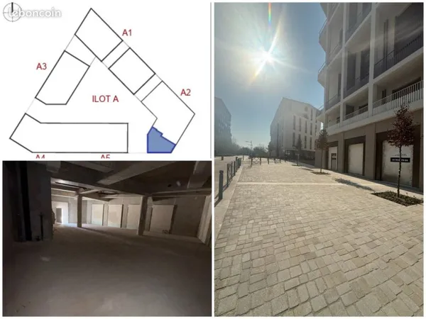 Local commercial 168 m² Montreuil
