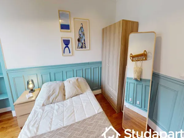 Chambre dans une colocation de 12m2