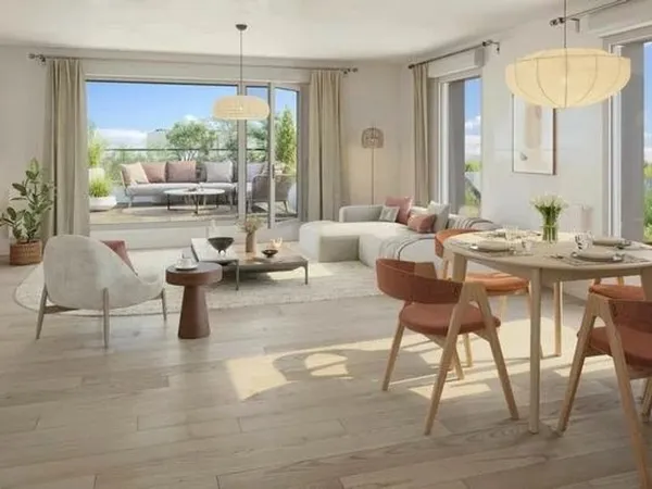 Appartement 3 pièces 66 m²
