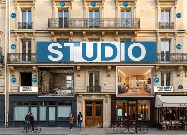 Appartement 2 pièces 24 m²