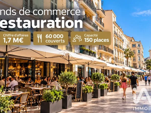 Fonds de commerce 1 pièce 200 m²