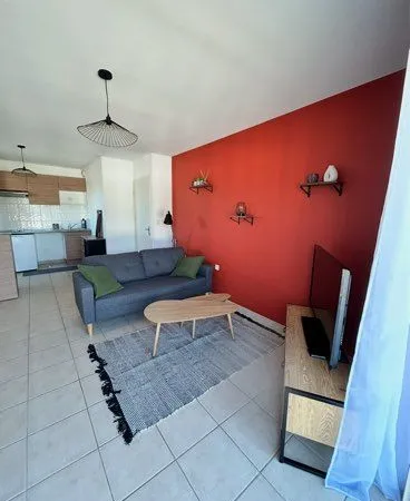 Appartement T2 à louer meublé