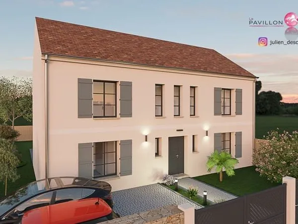 Projet de construction d'une maison 140 m² avec terrain à BOUGIVAL (78)