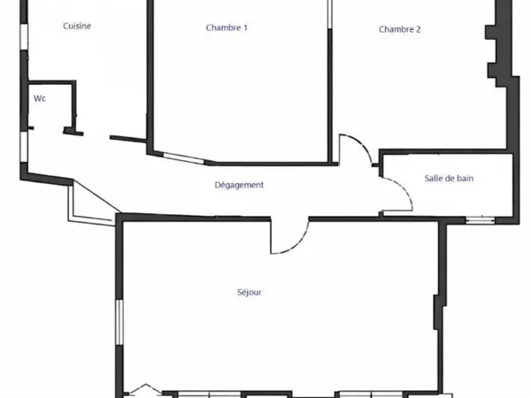 Vends t3 - 69.35 m² - Paris 10ème