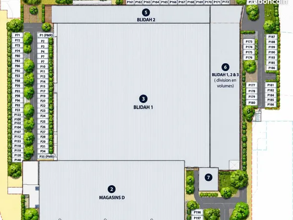 Places de stationnement à vendre - la lainière