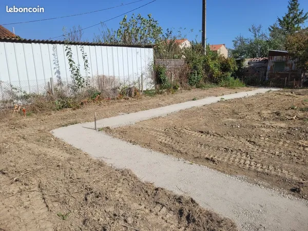 🏡 TERRAIN CONSTRUCTIBLE VIABILISÉ 518 m² - PUYDANIEL (31190
